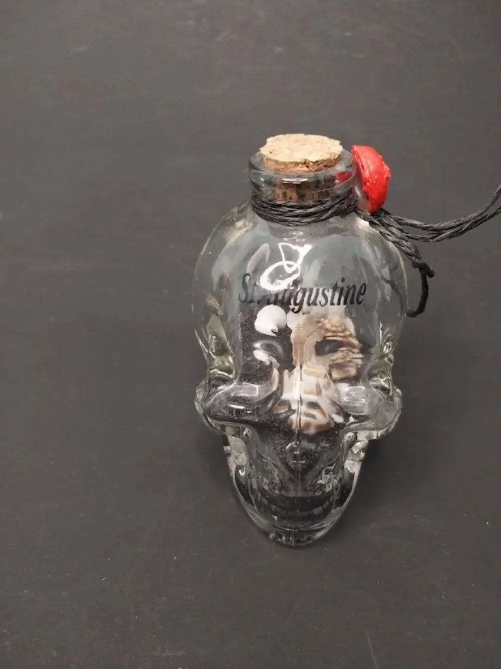 St. Augustine Souvenir Glass Skull
